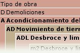 Precios descompuestos.